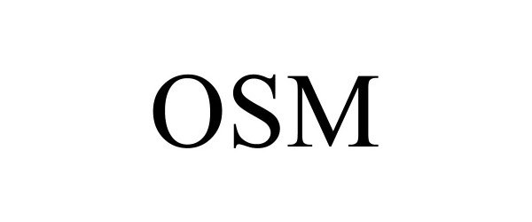 Trademark Logo OSM