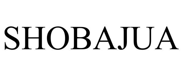 Trademark Logo SHOBAJUA