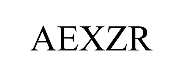 Trademark Logo AEXZR