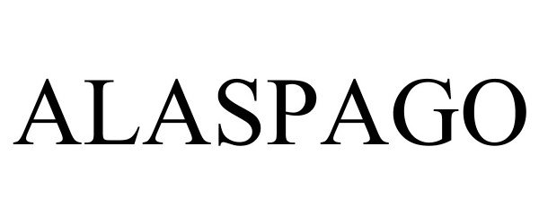 Trademark Logo ALASPAGO