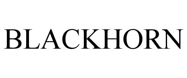 BLACKHORN