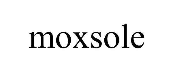 Trademark Logo MOXSOLE