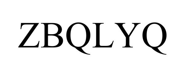Trademark Logo ZBQLYQ