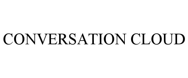  CONVERSATION CLOUD