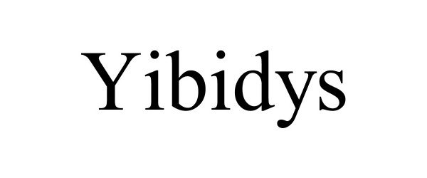Trademark Logo YIBIDYS