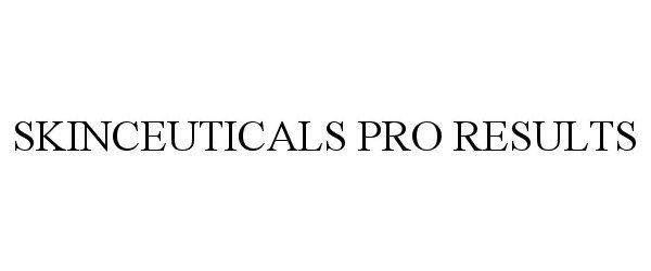  SKINCEUTICALS PRO RESULTS