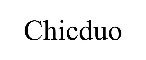 Trademark Logo CHICDUO