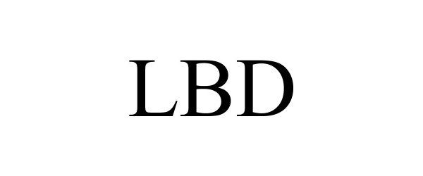 Trademark Logo LBD