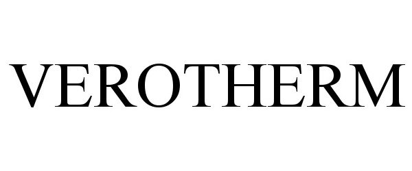 Trademark Logo VEROTHERM
