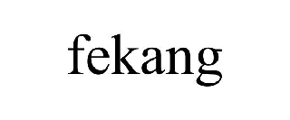 Trademark Logo FEKANG