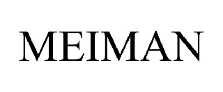 Trademark Logo MEIMAN