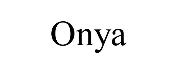 Trademark Logo ONYA