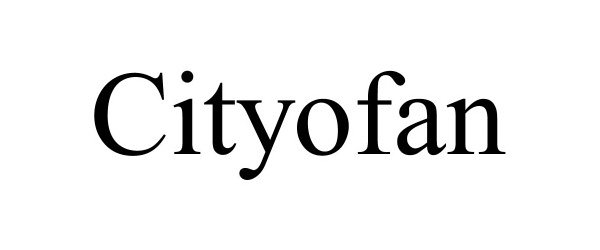 Trademark Logo CITYOFAN