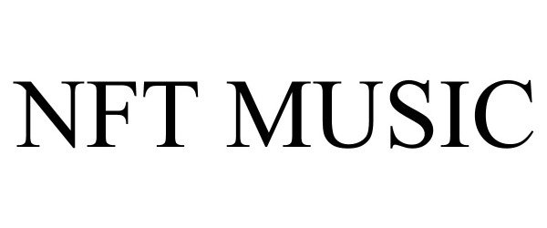 Trademark Logo NFT MUSIC