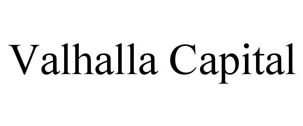 Trademark Logo VALHALLA CAPITAL