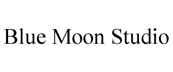 Trademark Logo BLUE MOON STUDIO