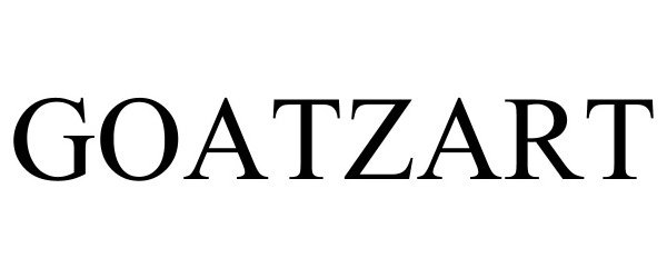 Trademark Logo GOATZART