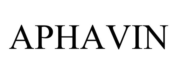 Trademark Logo APHAVIN