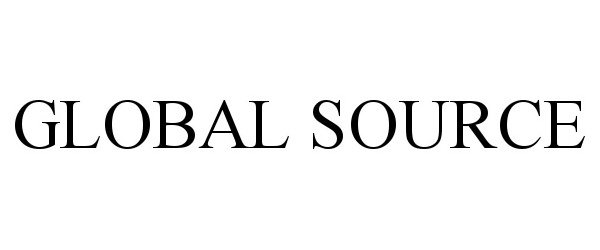  GLOBAL SOURCE