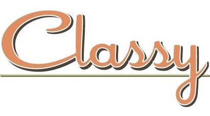 Trademark Logo CLASSY