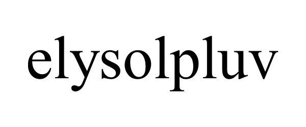  ELYSOLPLUV