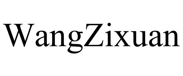 Trademark Logo WANGZIXUAN