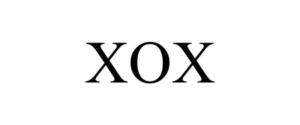 Trademark Logo XOX