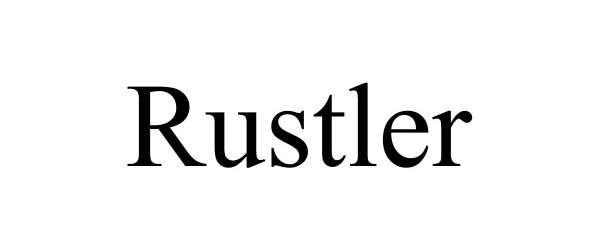 Trademark Logo RUSTLER