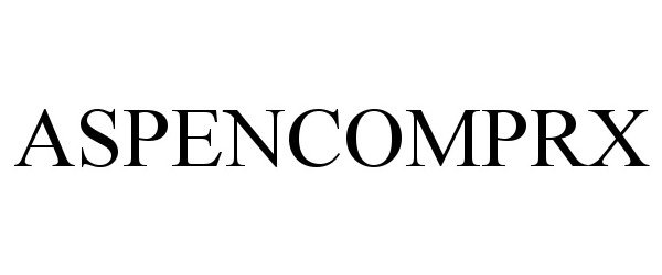 Trademark Logo ASPENCOMPRX