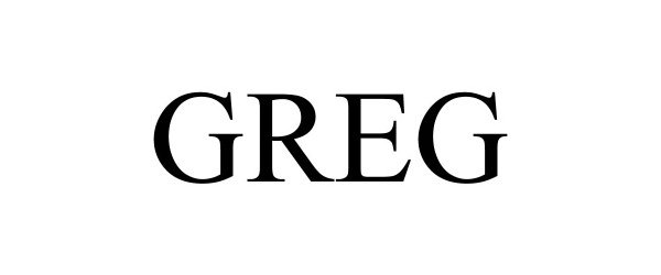 Trademark Logo GREG