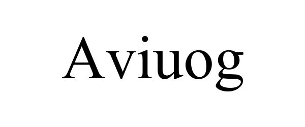 Trademark Logo AVIUOG