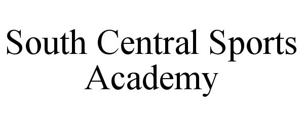  SOUTH CENTRAL SPORTS ACADEMY