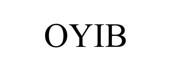 Trademark Logo OYIB