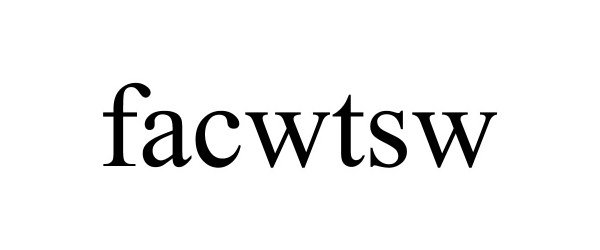 Trademark Logo FACWTSW