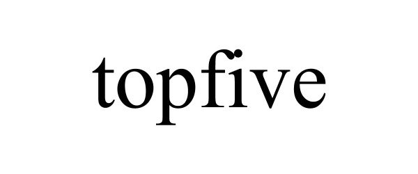 Trademark Logo TOPFIVE