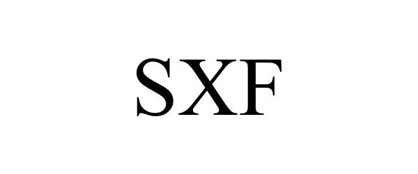 Trademark Logo SXF