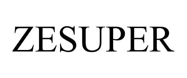 Trademark Logo ZESUPER