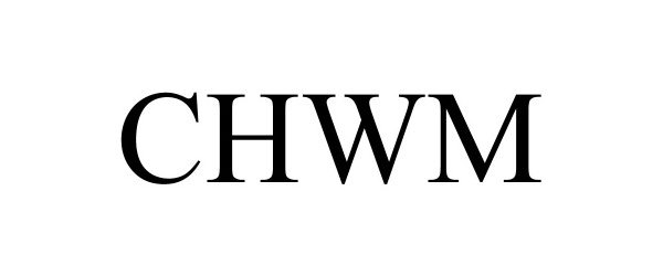 Trademark Logo CHWM