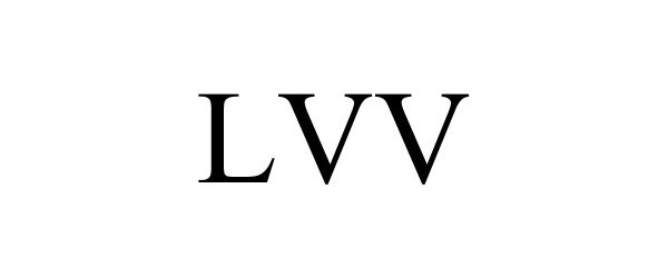 Trademark Logo LVV
