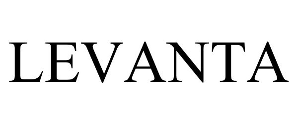 Trademark Logo LEVANTA