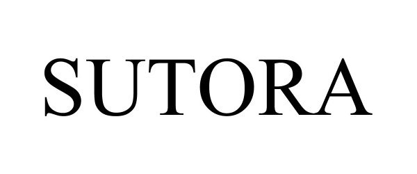 Trademark Logo SUTORA
