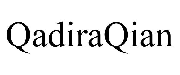 Trademark Logo QADIRAQIAN