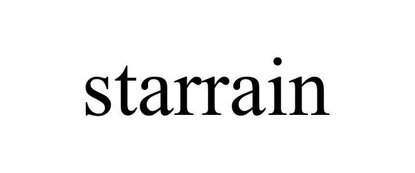 Trademark Logo STARRAIN
