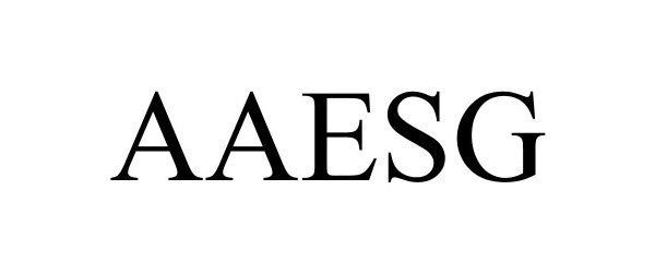 Trademark Logo AAESG