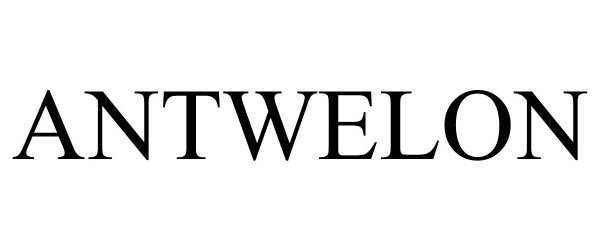 Trademark Logo ANTWELON