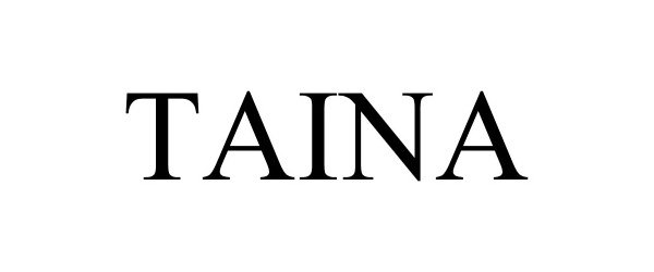 Trademark Logo TAINA