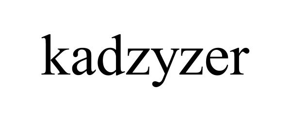 Trademark Logo KADZYZER