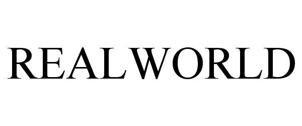 Trademark Logo REALWORLD