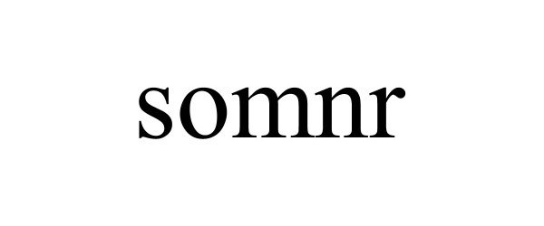 Trademark Logo SOMNR