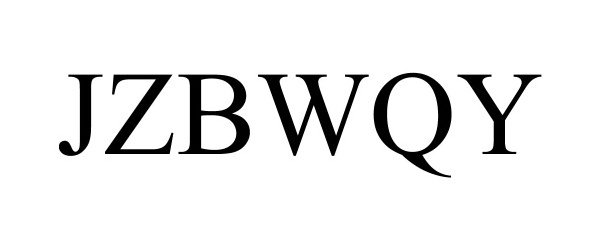 Trademark Logo JZBWQY